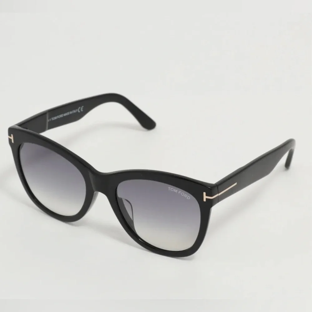 Tom Ford Cat Eye Sunglasses Black - Picture 2 of 5